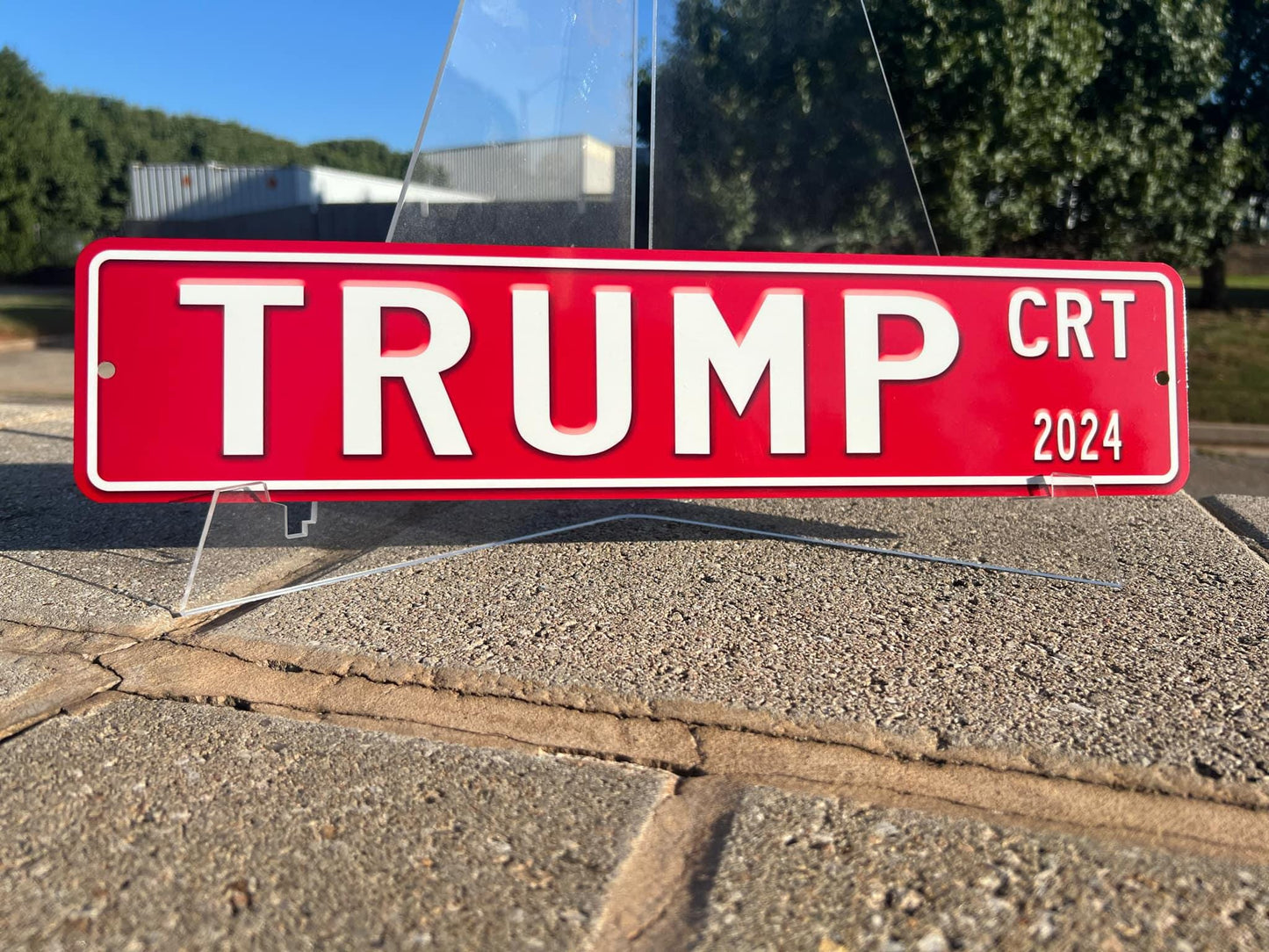 Trump for President 2024 MAGA street sign signage perfect for your man cave garage