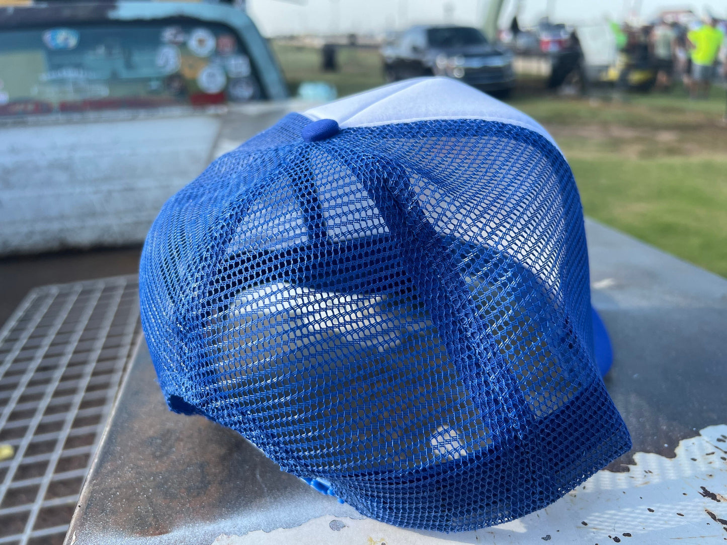 Okie Life Oklahoma Osage Shield Foam Mesh Trucker Snap Back Cap - Sublimation Print - Perfect Accessory for Casual and Outdoor Fashion