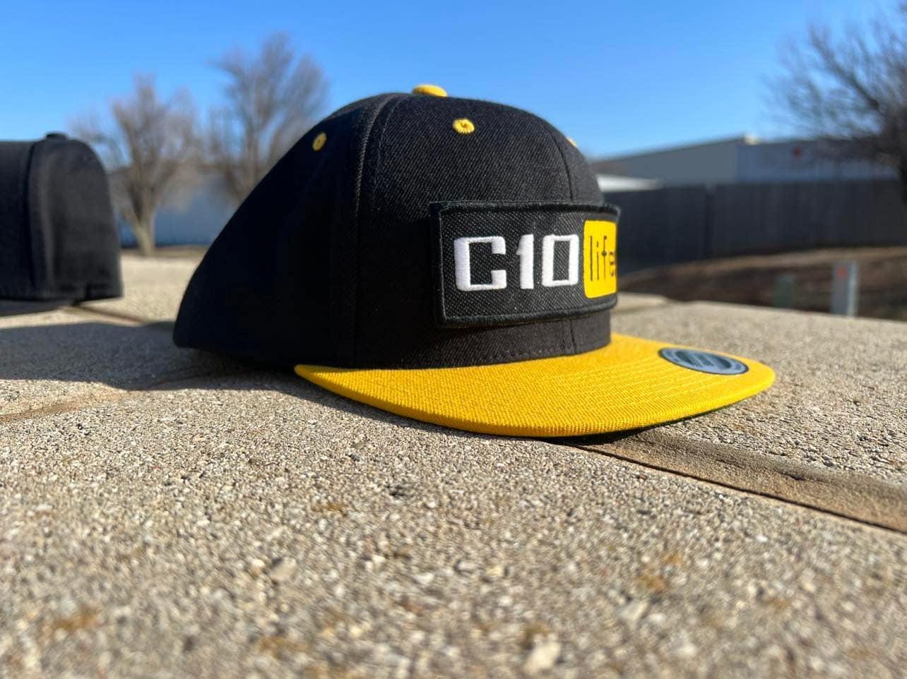 Chevrolet Silverado GMC C10 LIFE Flat Bill Hat Snapback - 4 Variations Available - Vintage Truck Enthusiast Accessory