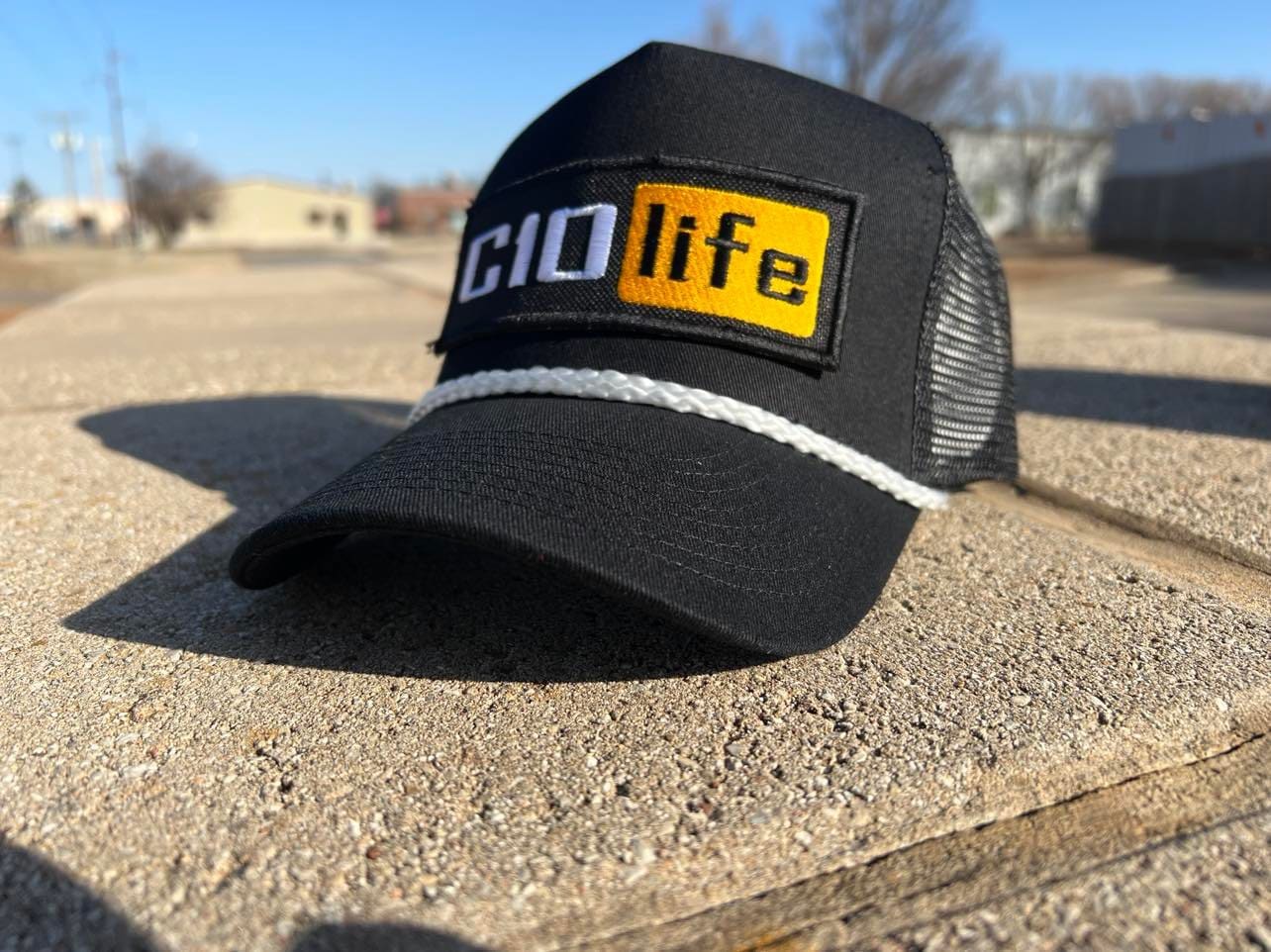 Vintage Chevrolet Silverado GMC C10 LIFE Mesh Trucker Hat Snapback - 3 Variations Available - Perfect Accessory for Casual Outdoor Fashion