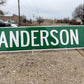 Custom Personalize LAST NAME Street Sign - Choose Your Year & Postal Abbreviation - 18x4 Inches - Perfect for Chevy Man Cave Garage