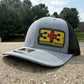 3+3 Crew Cab Chevy GMC Squarebody Mesh Trucker Hat - High Quality, Vintage Design REVISED