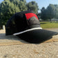 Products Vintage Marlboro cigarette patch TRUCK ROPE snap back BLACK OUT #2