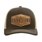 Certified Asshole Leather Patch Hat – Funny Trucker Cap – Richardson Style Snapback