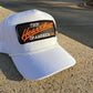 Vintage Chevrolet Heartbeat of America HUNTER ORANGE Rope Snapback Trucker Mesh Hat Chevy Patch Classic Chevy Truck Apparel Men and Women