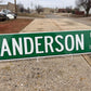 Custom Personalize LAST NAME Street Sign - Choose Your Year & Postal Abbreviation - 18x4 Inches - Perfect for Chevy Man Cave Garage