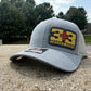 3+3 Crew Cab Chevy GMC Squarebody Mesh Trucker Hat - High Quality, Vintage Design REVISED