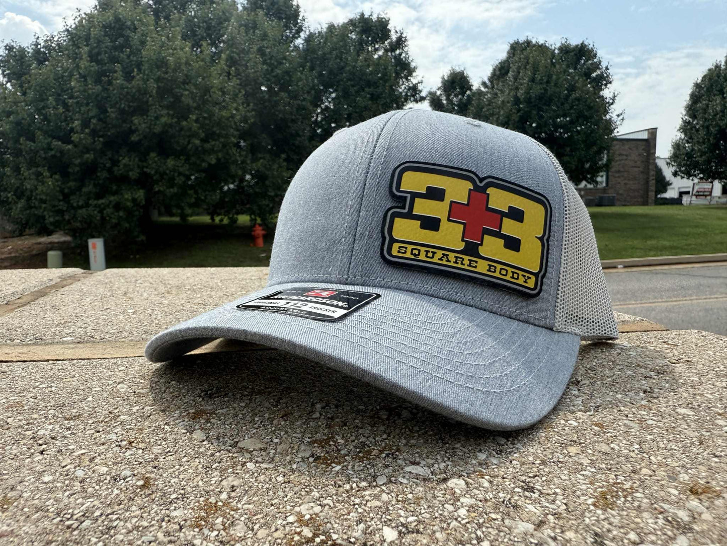 3+3 Crew Cab Chevy GMC Squarebody Mesh Trucker Hat - High Quality, Vintage Design REVISED