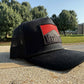 Products Vintage Marlboro cigarette patch TRUCK ROPE snap back BLACK OUT #2