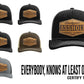 Certified Asshole Leather Patch Hat – Funny Trucker Cap – Richardson Style Snapback