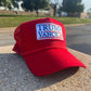 Trump Vance for President 2024 vintage rope style trucker hat with embroidery patch