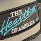 Vintage Chevrolet Heartbeat of America TEAL Rope Snapback Trucker Mesh Hat with Chevy Patch - Classic Chevy Truck Apparel for Men and Women