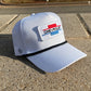 Vintage Chevrolet Rope Snapback Trucker Mesh Hat with Chevy Patch - Classic Chevy Truck Apparel for Men and Women