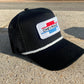 Vintage Chevrolet Rope Snapback Trucker Mesh Hat with Chevy Patch - Classic Chevy Truck Apparel for Men and Women