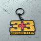 Chevy GMC truck c10 Square Body 3+3 - Metal Keychain