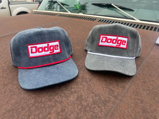 Vintage Dodge 4x4 Patch TRUCK ROPE Snap Back Hat - Classic Style for Truck Enthusiasts - Unique Retro Style