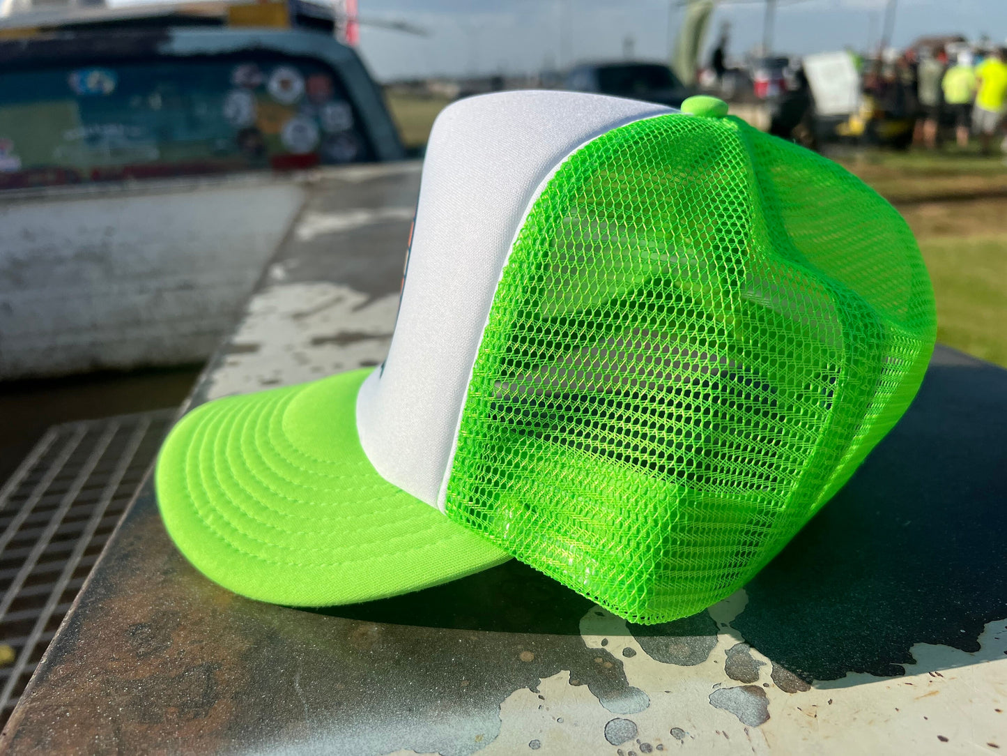 Okie Life Oklahoma Osage Shield Foam Mesh Trucker Snap Back Cap - Sublimation Print - Perfect Accessory for Casual and Outdoor Fashion