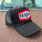 Vintage TEXACO Patch Rope Style Snap Back Trucker Hat - Retro Americana Advertising Cap - Mesh Material - One Size Fits All - 3 Colors