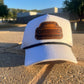 Vintage Leather SQUAREBODY Snapback Hat with Rope and Engraved Patch | Chevy GMC Truck | Multiple Colors
