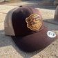 Leather Patch Chevy GMC K5 Blazer Jimmy Silverado Mesh Trucker Hat - Handmade in USA - Snapback - Oklahoma Customs Original