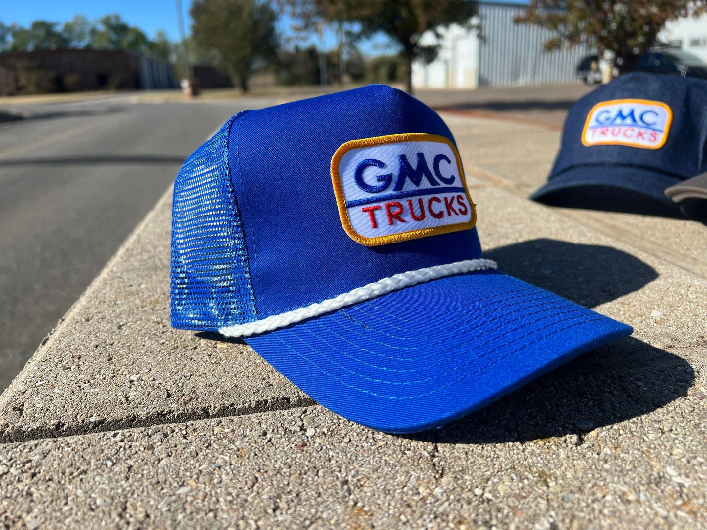 Vintage Chevy GMC Rope Snapback Trucker Hat - Multi Colors Available - Classic Logo for GMC Truck Lovers - Stylish Headwear