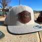 Dark Leather Patch Chevy GMC K5 Blazer Jimmy Silverado Mesh Trucker Hat - Handmade in Oklahoma - Customizable Perfect for Truck Enthusiasts