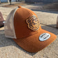 Leather Patch Chevy GMC K5 Blazer Jimmy Silverado Mesh Trucker Hat - Handmade in USA - Snapback - Oklahoma Customs Original