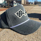 Vintage Patch Racing Checkered Flag Rope Trucker Snapback Hat 7 Color Variations - Perfect for Racing Enthusiasts and Car Fans Unique Design