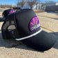 Vintage Rope Trucker Hat - Oklahoma Home of the Rising Sun Design - Multiple Colorways, Rope Combinations - Perfect Gift for Oklahoma Lovers
