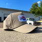 Vintage Chevrolet Rope Snapback Trucker Mesh Hat with Chevy Patch - Classic Chevy Truck Apparel for Men and Women