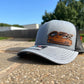 Chevy GMC Sierra Silverado OBS Nation Leather Patch Hat - Snapback Mesh Back - Customizable Style Available