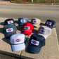 Vintage Chevrolet Rope Snapback Trucker Mesh Hat with Chevy Patch - Classic Chevy Truck Apparel for Men and Women
