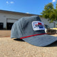 Vintage Chevrolet Rope Snapback Trucker Mesh Hat with Chevy Patch - Classic Chevy Truck Apparel for Men and Women