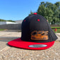 Chevy GMC Sierra Silverado OBS Nation Leather Patch Hat - Snapback Mesh Back - Customizable Style Available