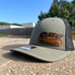 Chevy GMC Sierra Silverado OBS Nation Leather Patch Hat - Snapback Mesh Back - Customizable Style Available