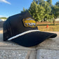 Vintage GM Squarebody Rope Snapback Trucker Mesh Hat with Patch - Classic Chevy GM GMC Truck Apparel for Men and Women