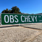 Custom Chevy OBS Trucks Street Sign - Choose Your Year & Postal Abbreviation - 18x4 Inches - Perfect for Chevy Man Cave Garage