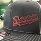 Motherfucker tool hat Milwaukee logo black/white richardson 112 hat Baseball Cap